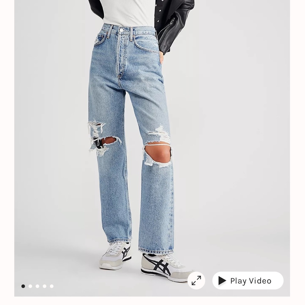 AGOLDE 90s high rise baggy jean